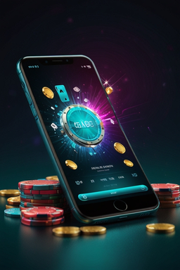 Smartphone avec l’app Pistolo Casino